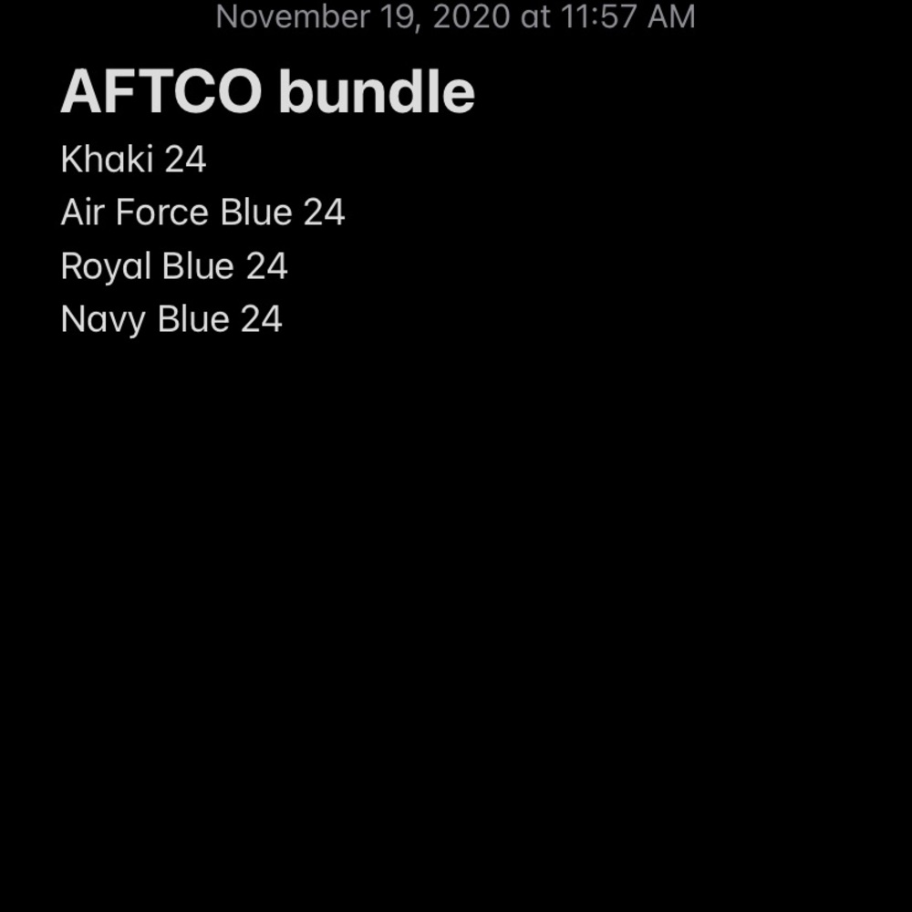 Aftco shorts size 24